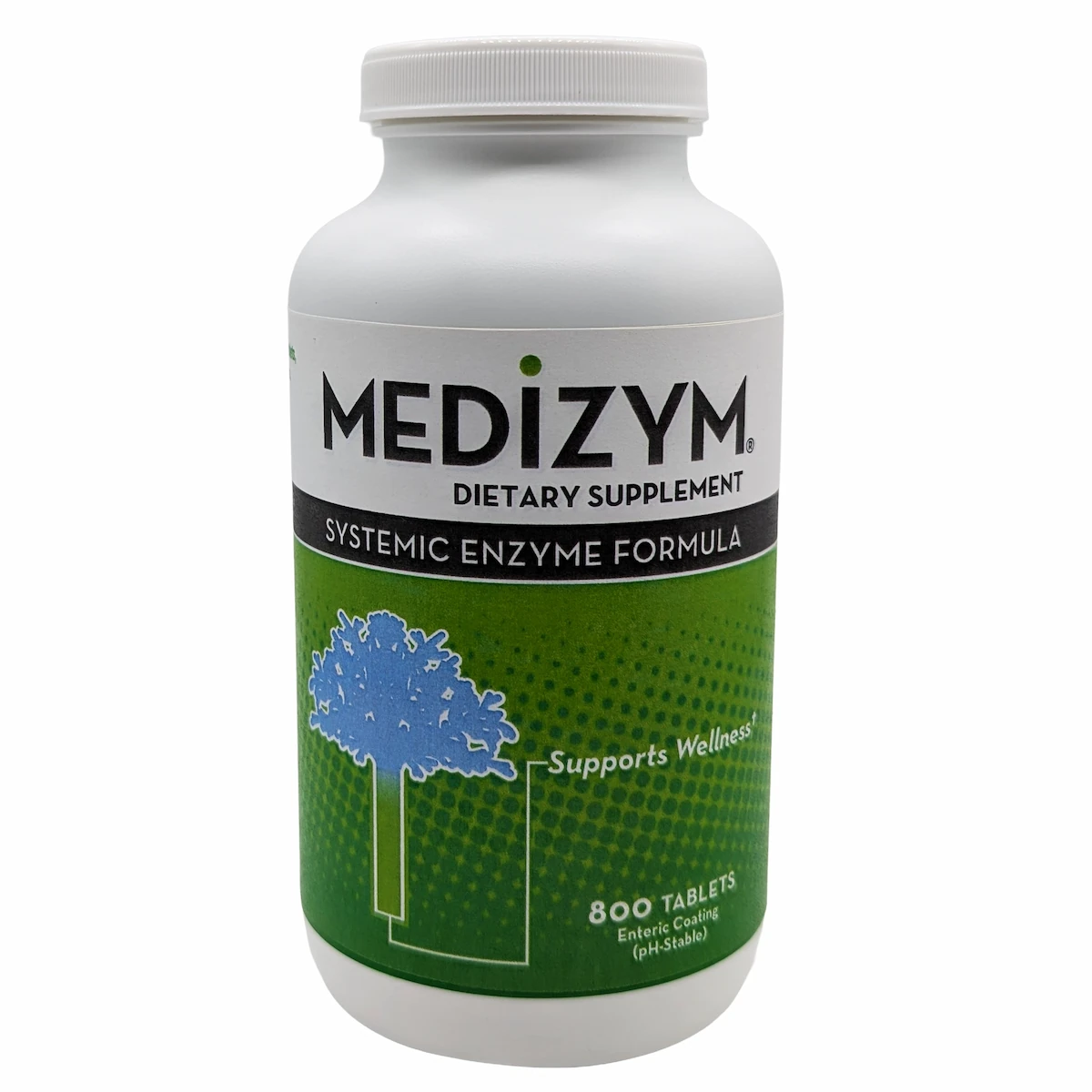 Medizym® systemic enzyme supplement bottle